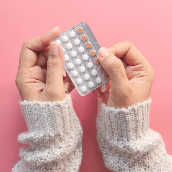 מחזיקה גלולות למניעת הריון 